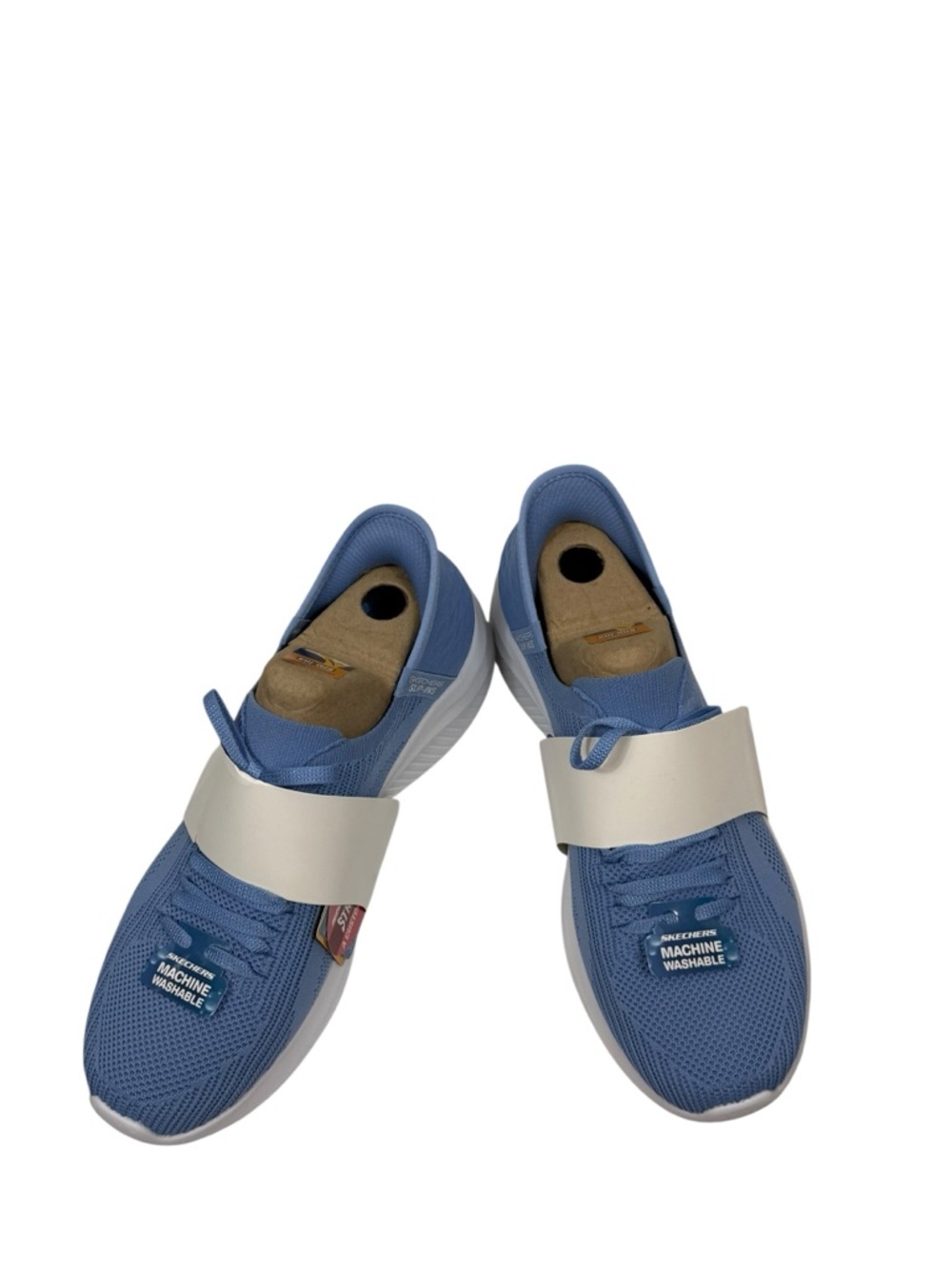 Skechers Blue Slip-On Athletic Sneakers size 9.5 - Picture 4 of 9